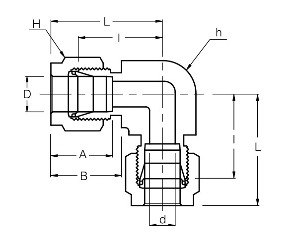 SUE 90 Degree Union Elbows - Image 2
